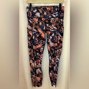 Lululemon Fast and Free High Rise Tight 25” Translucence Alpine White Multi 8